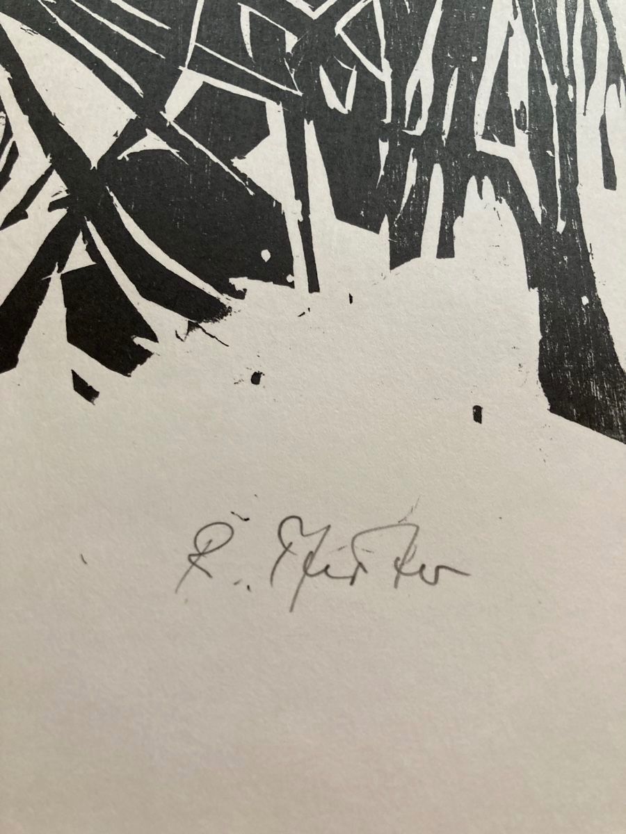 Grafica & Litografie: Ruedi Pfirter "Hölstein" Lithographie – Usato da Herisau venduto da XenonSniper 1