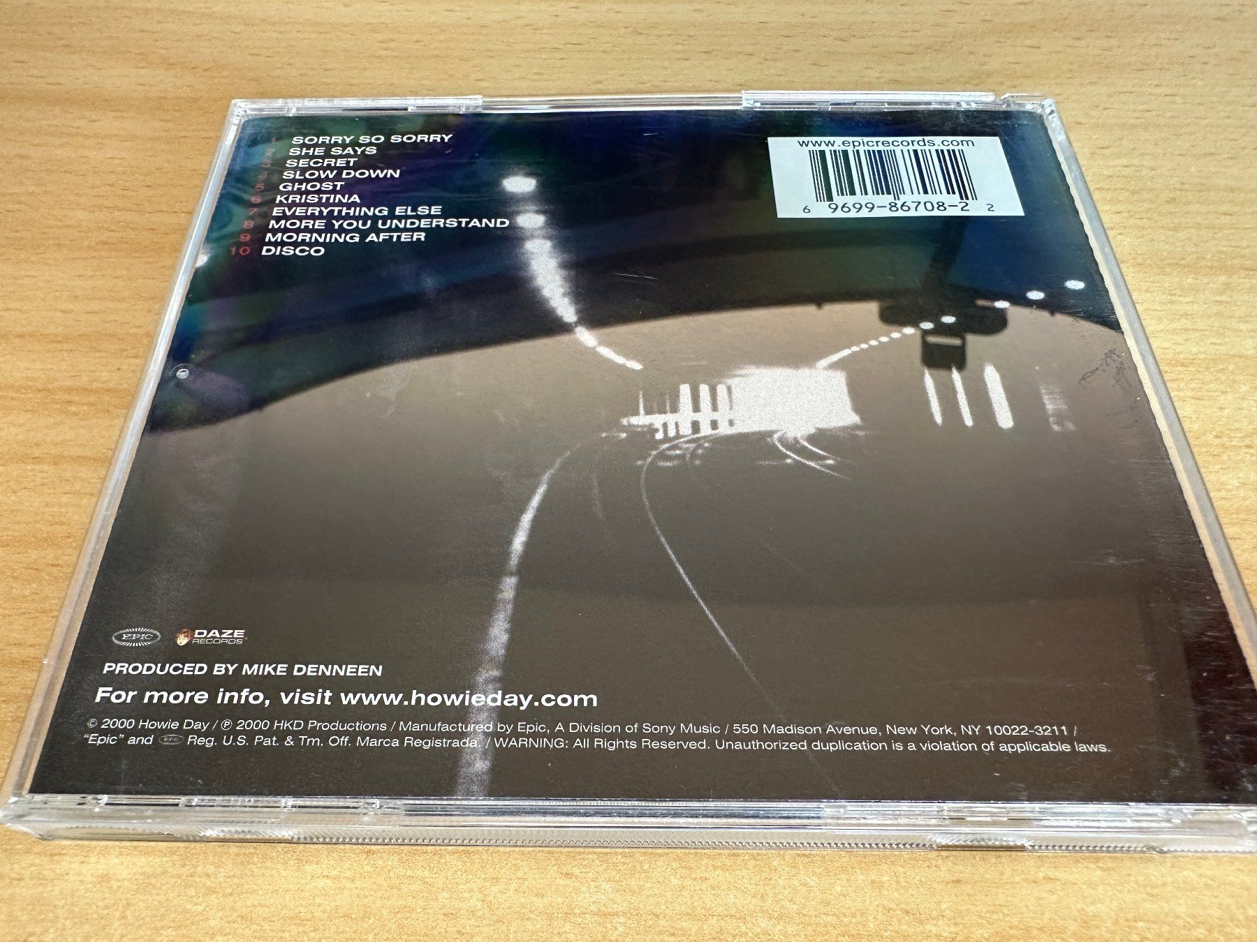 CD: Howie Day – Australia – Usato da Rikon im Tösstal venduto da Alpenmutz 1