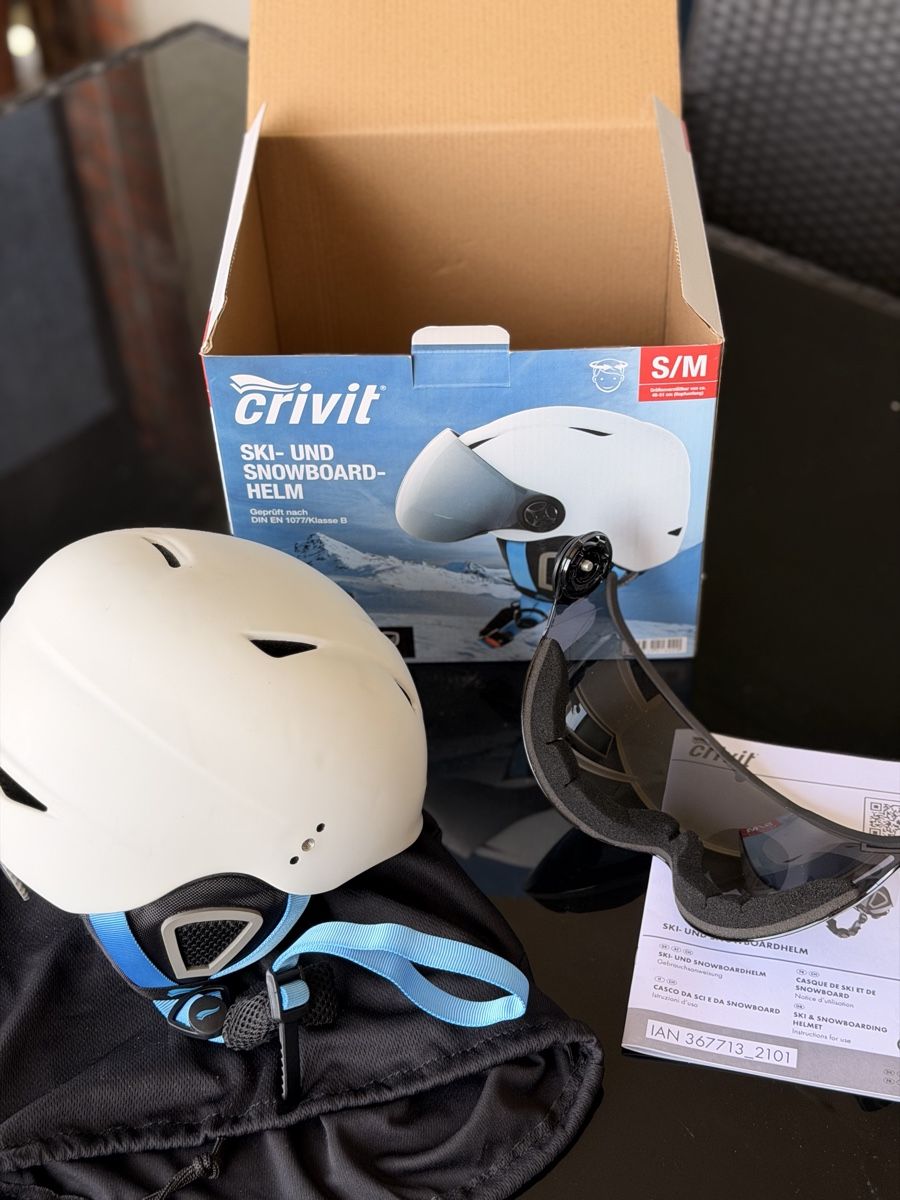 Helme: Ski- und Snowboardhelm mit Visier – Gebraucht aus Zürich von Gadgets2020 6