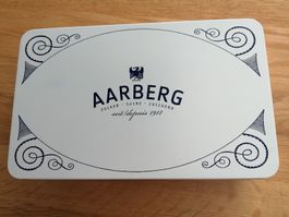 Aarberg Blechdose Motiv Weiss Blau ZUCKER ZUCCHERO ZUCKER