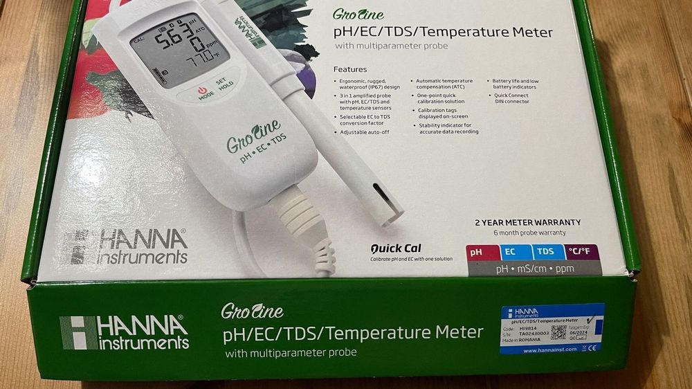 Hanna HI9814 pH/EC/TDS Multimeter Kaufen auf Ricardo