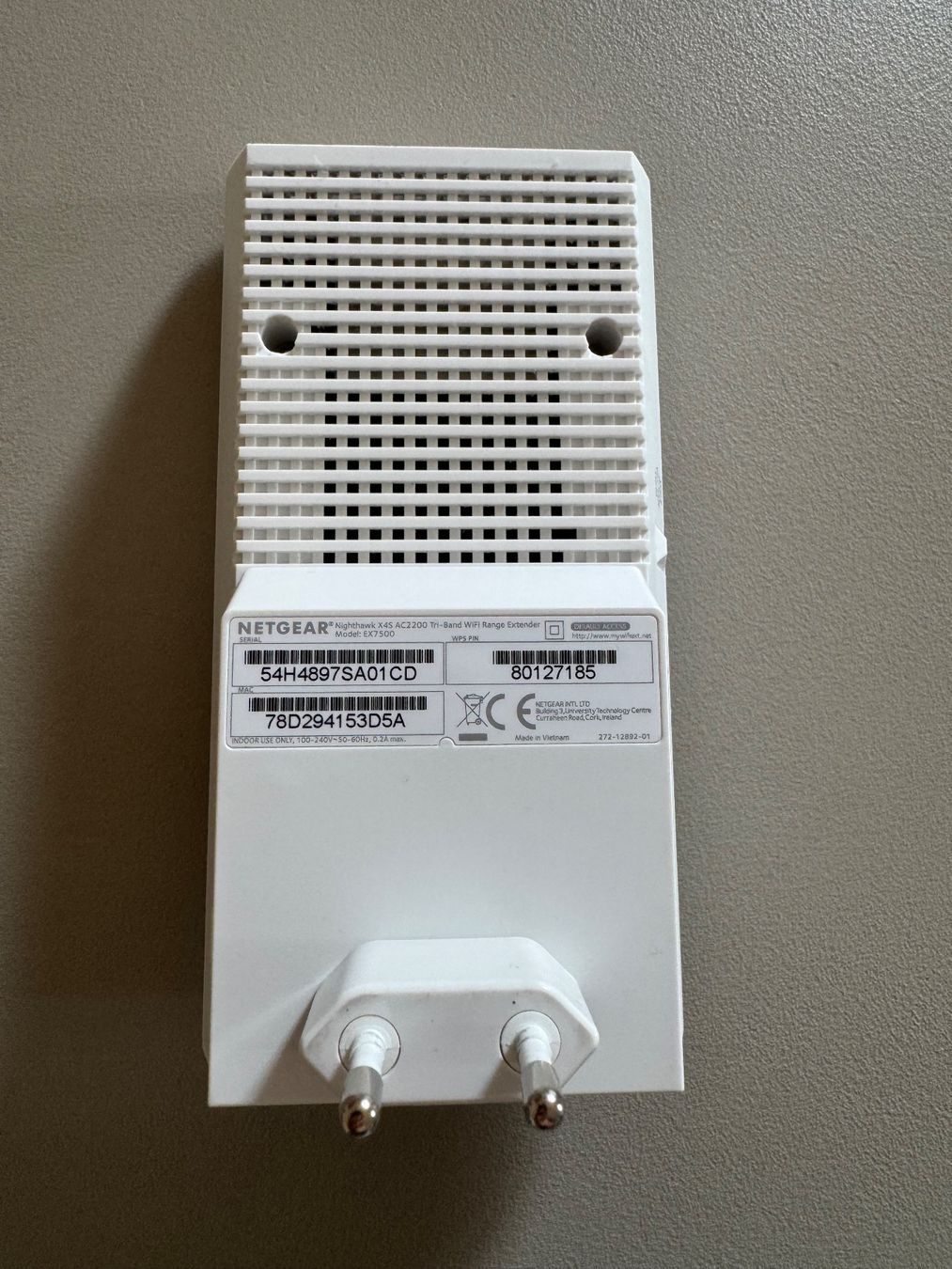 Netgear WiFi: Netgear Nighthawk X4S Mesh Extender – D'occasion à Zürich par iampascalp 1