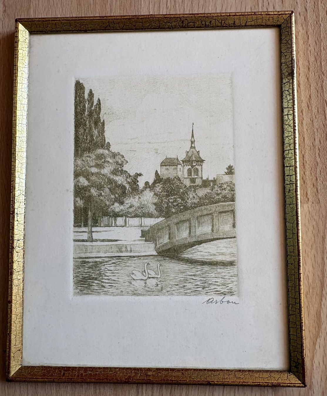 Posters & Illustrations: Bild Arbon – D'occasion à Neukirch-Egnach par Phion