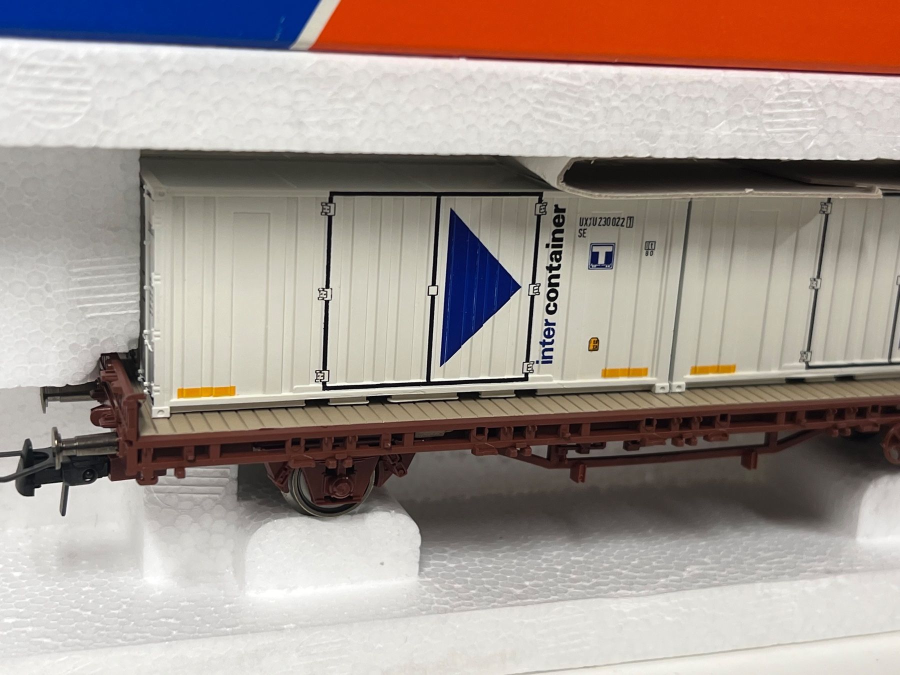 Roco Modellini di ferrovie: Roco 47098 SNCF inter container H0 DC – Nuovo e nell'imballaggio originale da Neuenhof venduto da ludovicco 2