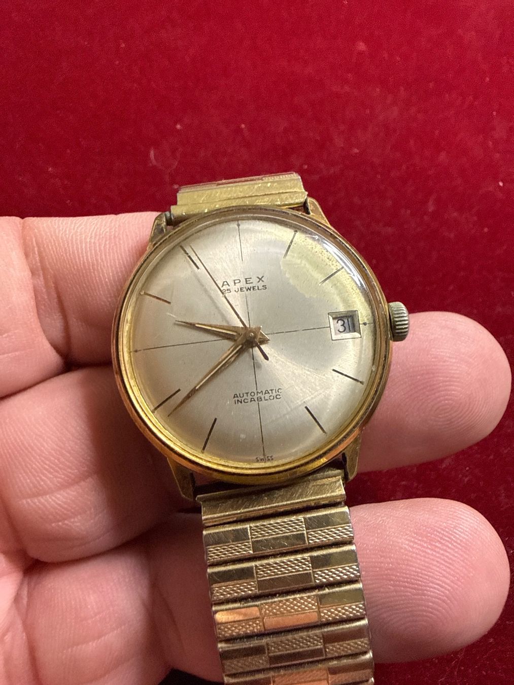 Orologi: Apex Vintage Automatic 34 mm – Usato da Pfeffingen venduto da Allhandelklgwatches