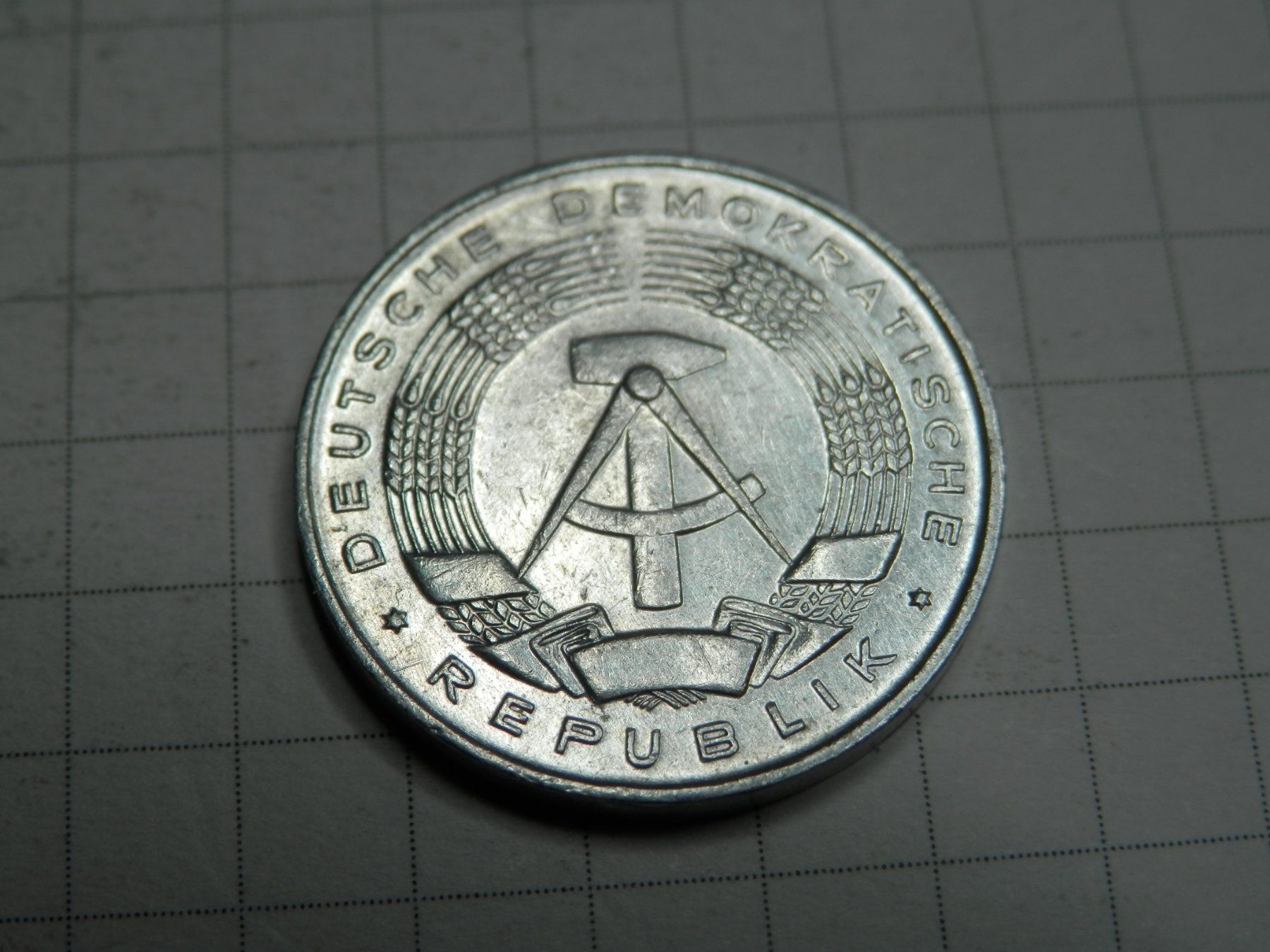 Tutti le monete: Deutschland - DDR 1 Pfennig, 1968 – Usato da Weiach venduto da weiach81 1
