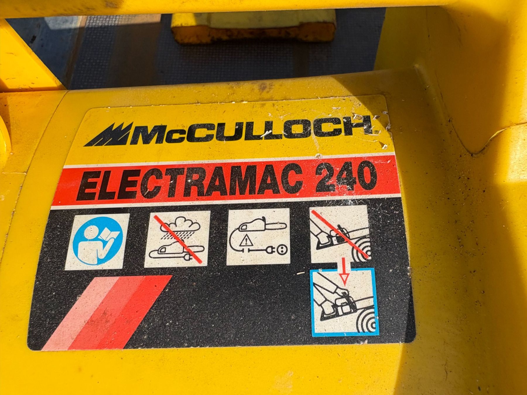 Seghe: Elektrosäge McCulloch 240 – Usato da Mönchaltorf venduto da Tschibi 1