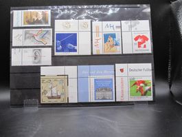 BRD 1998 Fussballmeister / Menschenrechte **