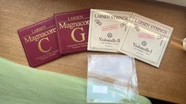 Satz Cellosaiten Larsen Strings Soloist Magnacore Saiten