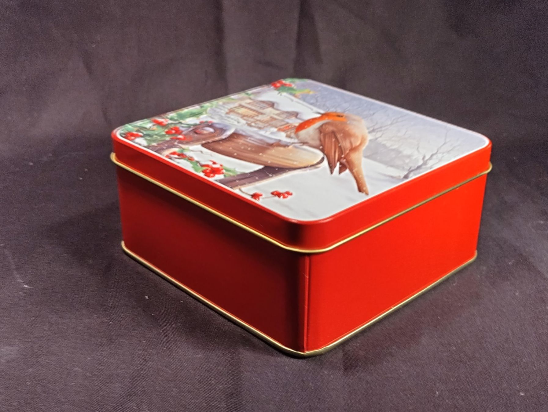 Altro in Decorazioni & Accessori: Blechbüchse, Rotbrüstchen im Winter – Nuovo (secondo la descrizione) da Bellach venduto da JingleCherry 1