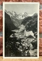 1930 - LAUTERBRUNNENTAL mit Staubbachfall - Berner Oberland