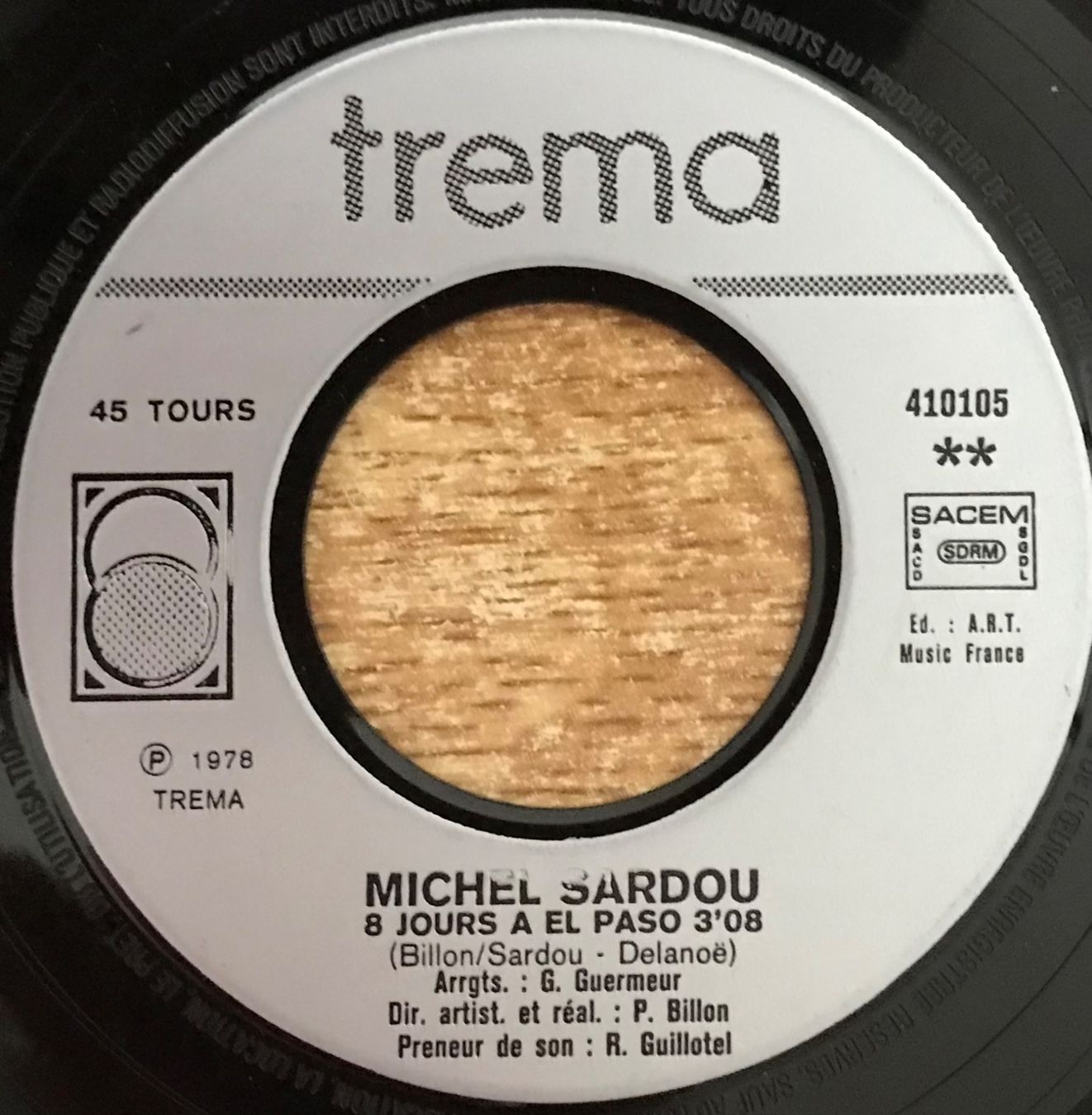 Schallplatten: MICHEL SARDOU - JE VOLE – Gebraucht aus Bussigny von vinyl-pas-cher 3