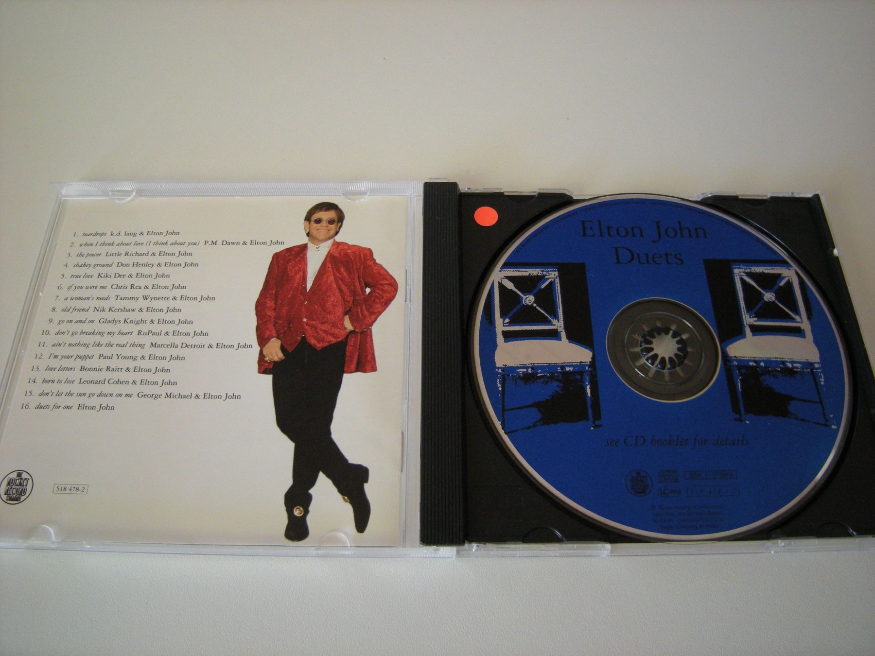 CD: ELTON JOHN - Duets – Usato da Basel venduto da Ceebee62 2