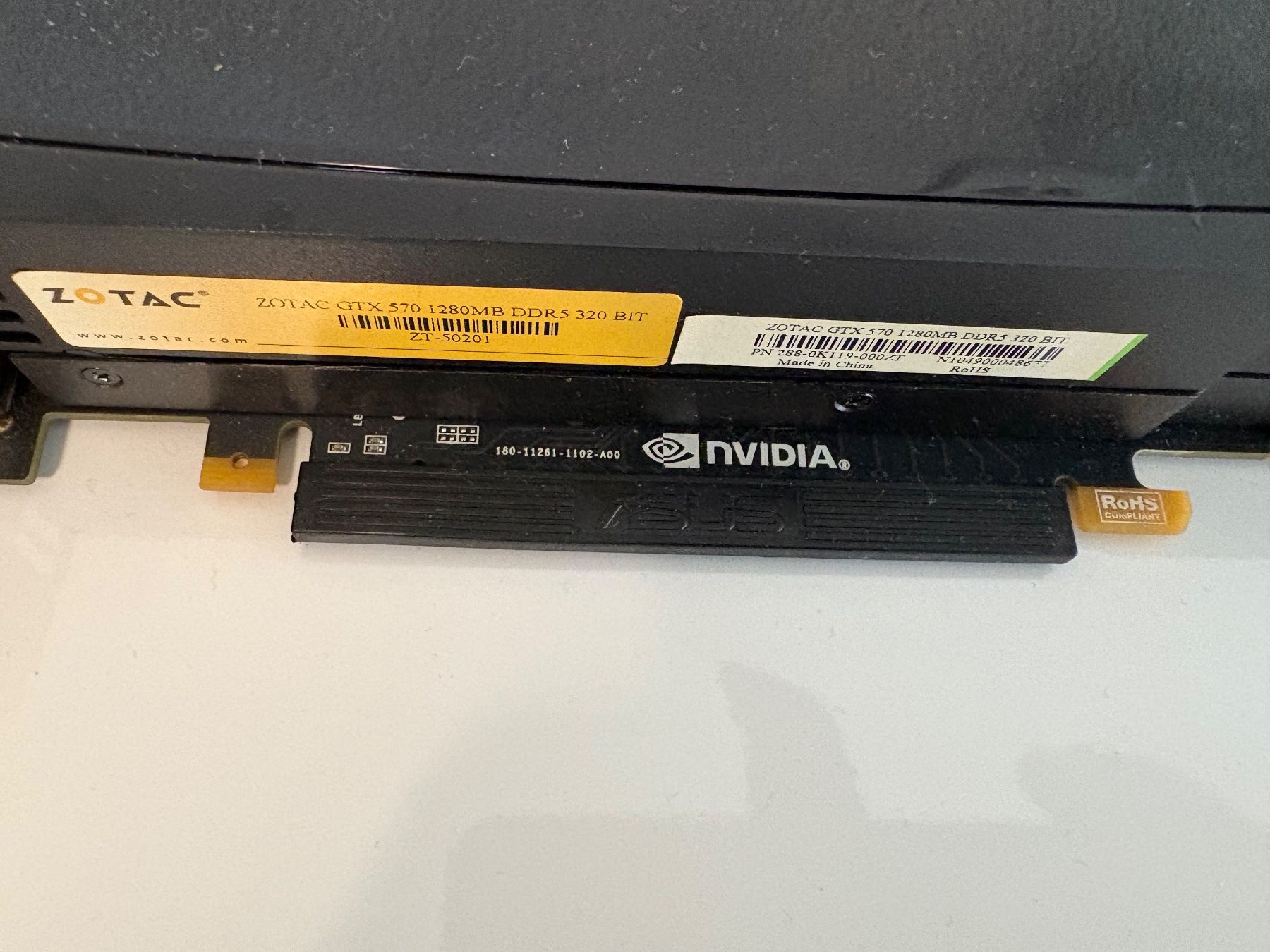 Zotac Grafikkarten: Zotac GeForce GTX 570 Grafikkarte – Defekt aus Lausen von sen_jm7c 2