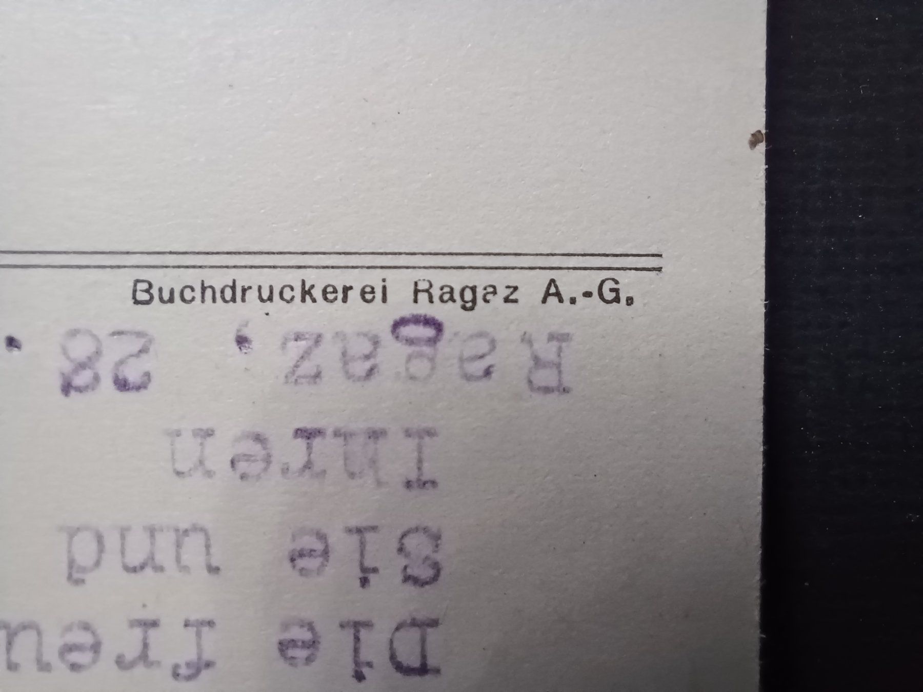 Ansichtskarten: GR, WF Schloss Sargans, 1927 – Gebraucht aus Aarau Rohr von mgvw 4