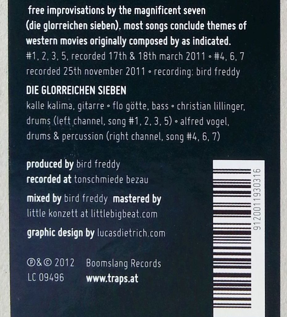 CD: CD VOGELPERSPEKTIVE VOL. 2 / Jazz Alfred Vogel 2012 – Usato da Oberriet SG venduto da Manick 5