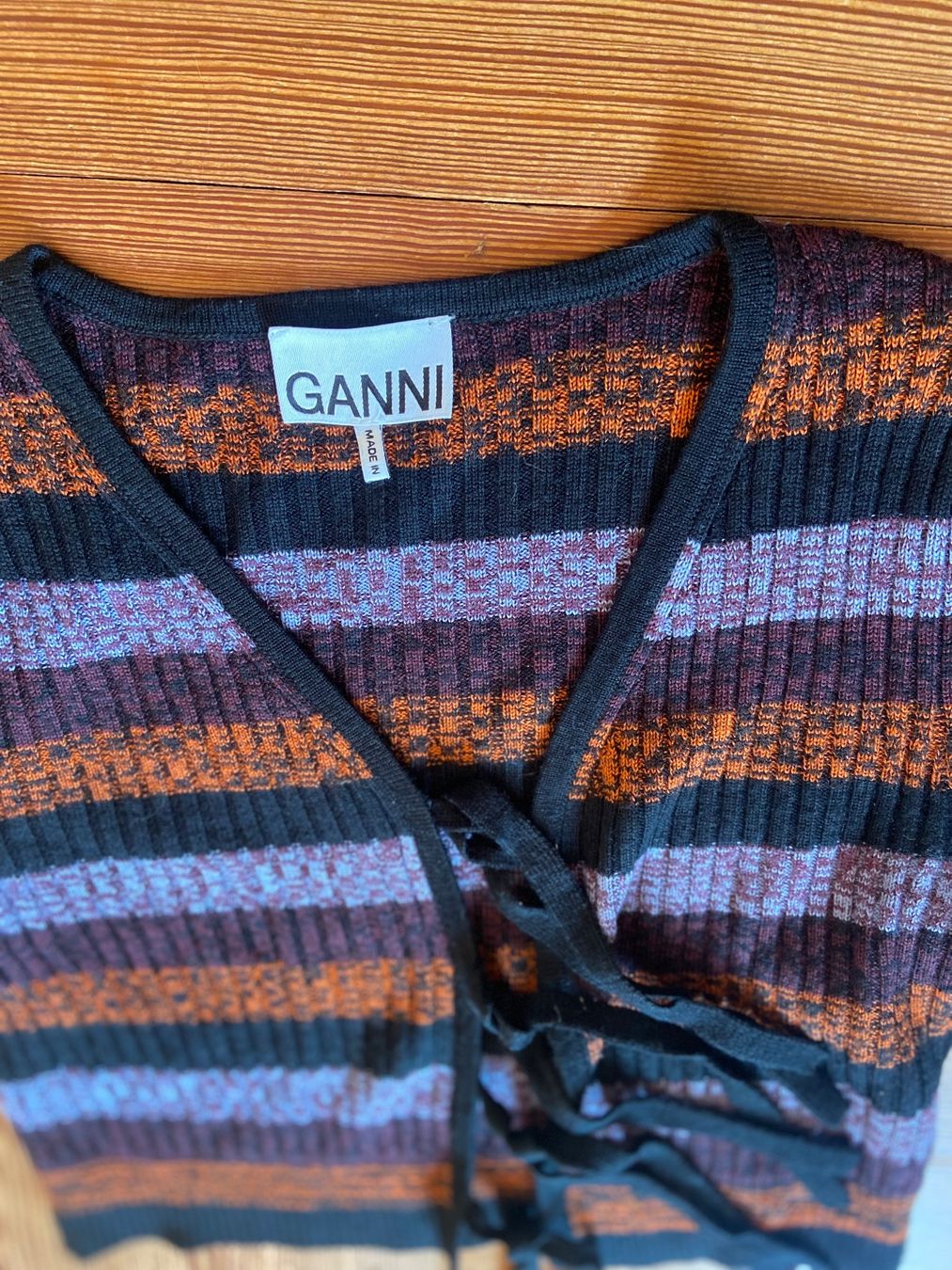 Top: GANNI - Stricktop/Cardigan Gr. 36 – Usato da Zürich venduto da Johanna028 1