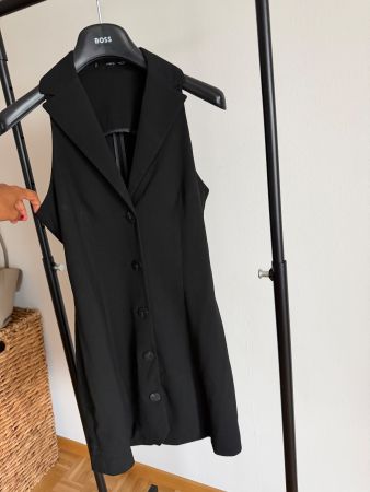 Mango Blazerkleid, schwarz – Gr. 36, 1x getragen