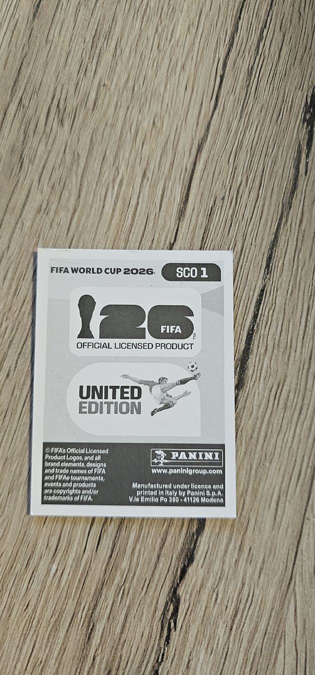 Panini Carte collezionabili: FIFA WM 2026 Panini Sticker SCO 1 – Nuovo e nell'imballaggio originale da Biel VS venduto da volcom8702 1
