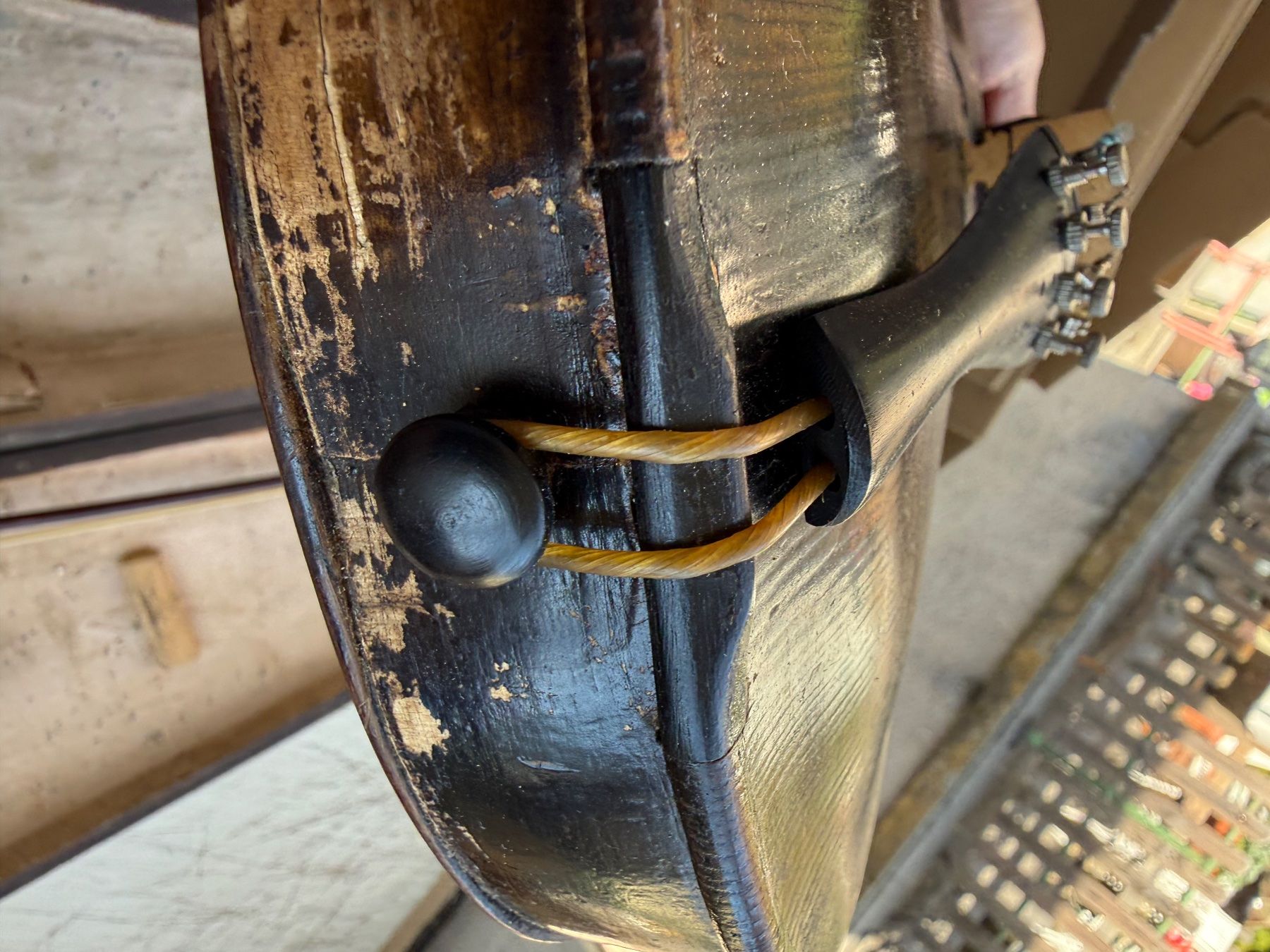 Strumenti musicali: (22) Antike Geige oder Violine mit Bogen Holzbox aus Räumung – Usato da Bern venduto da Jwpm66 8