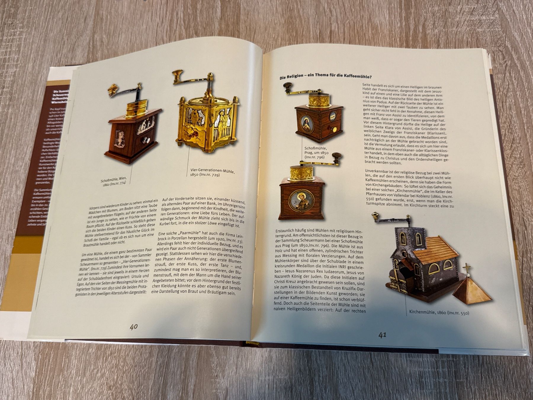 Macchine per caffè & Macchine per espresso: Historische Kaffeemühlen. Sammlung Rolf Scheuermann – Nuovo (secondo la descrizione) da Gossau SG venduto da SammlerLarium 1
