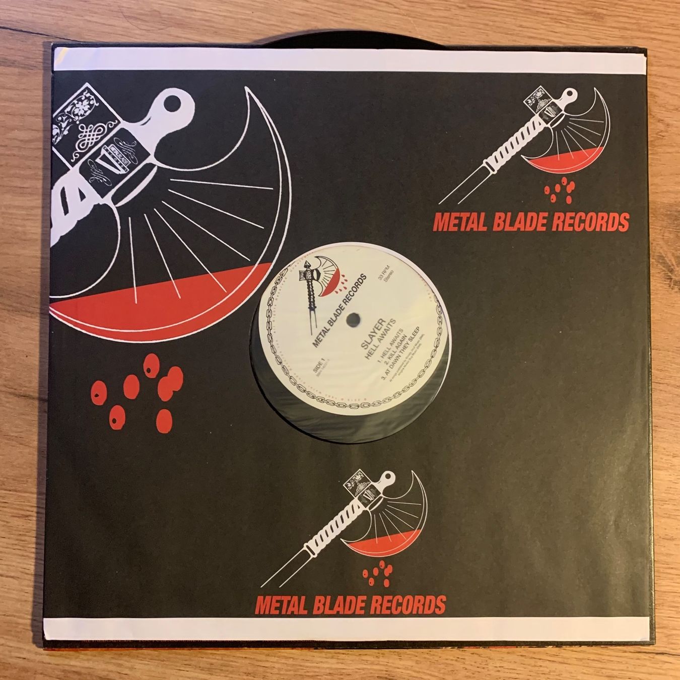 Schallplatten: SLAYER - HELL AWAITS...RE EU 2016...EX/EX – Gebraucht aus Gals von Diskopat 2