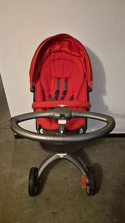 Carrozzine: Stokke xplory Kinderwagen rot – Usato da Winterthur venduto da Happy-Baby 3