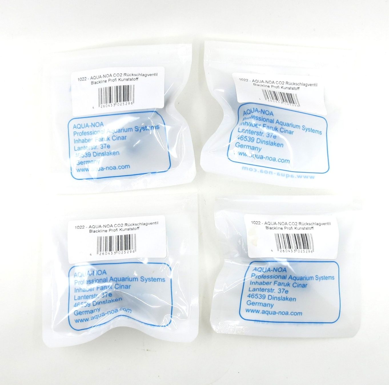 Aquarium: 4 mal AQUA-NOA CO2 Rückschlagventil Profi Kunststoff – Neu und originalverpackt aus Zürich von narrow_gauge 1