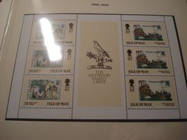 Isle of Man, Satz Blocks 1989, Meuterei auf der Bounty**+ETo