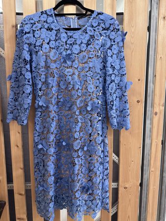 Sommerkleid, Set, hellblau, Gr. 36