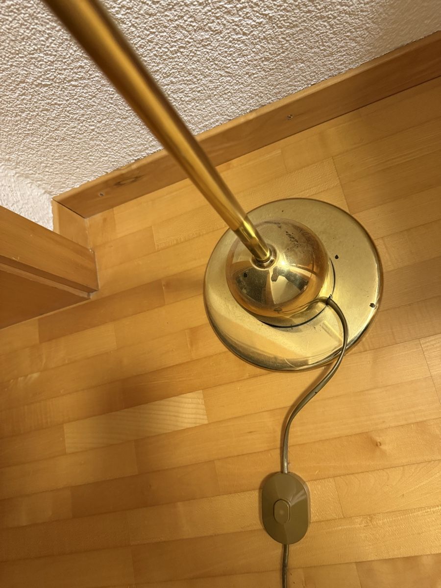Lampes: Stehlampe gold – D'occasion à Mörschwil par Seegurke18 2