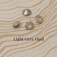 1088 Swarovski, LIGHT GREY OPAL, SS24 / 5.3 mm / 5 Stück