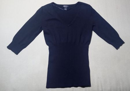 NEU! H&M Mama Strick Pullover V-Ausschnitt 3/4 Arm S