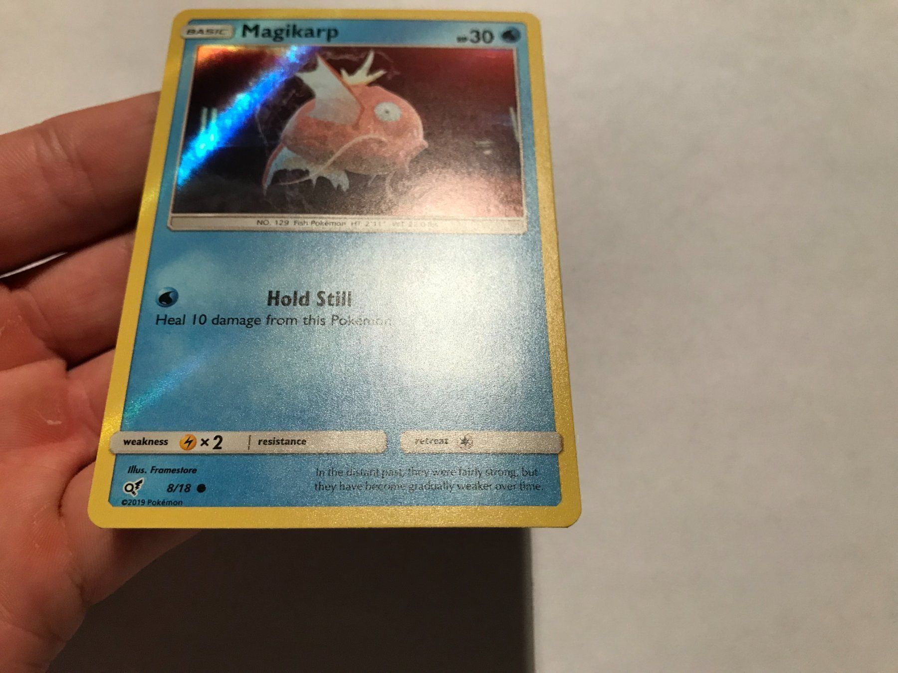 Pokémon Carte collezionabili: Magikarp holo Detective Pikachu – Nuovo (secondo la descrizione) da Hagendorn venduto da Pokecollectorch 1