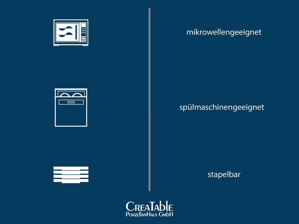 Geschirrsets: CreaTable Geschirr-Set Teller Schalen Set 12-teilig – Gebraucht aus Staad SG von Chirrari 4