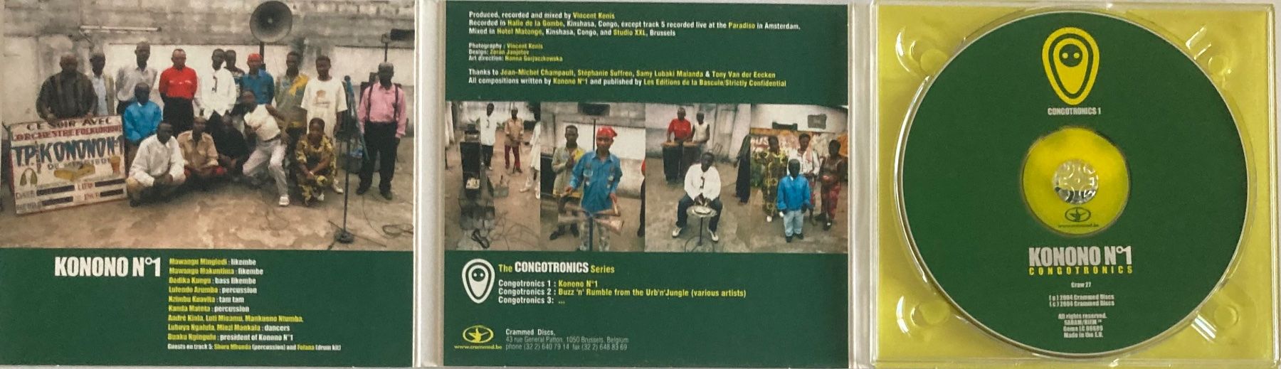 CD: KONONO N°1 - CONGOTRONICS – Usato da Poliez-Pittet venduto da Newtown-Records 2