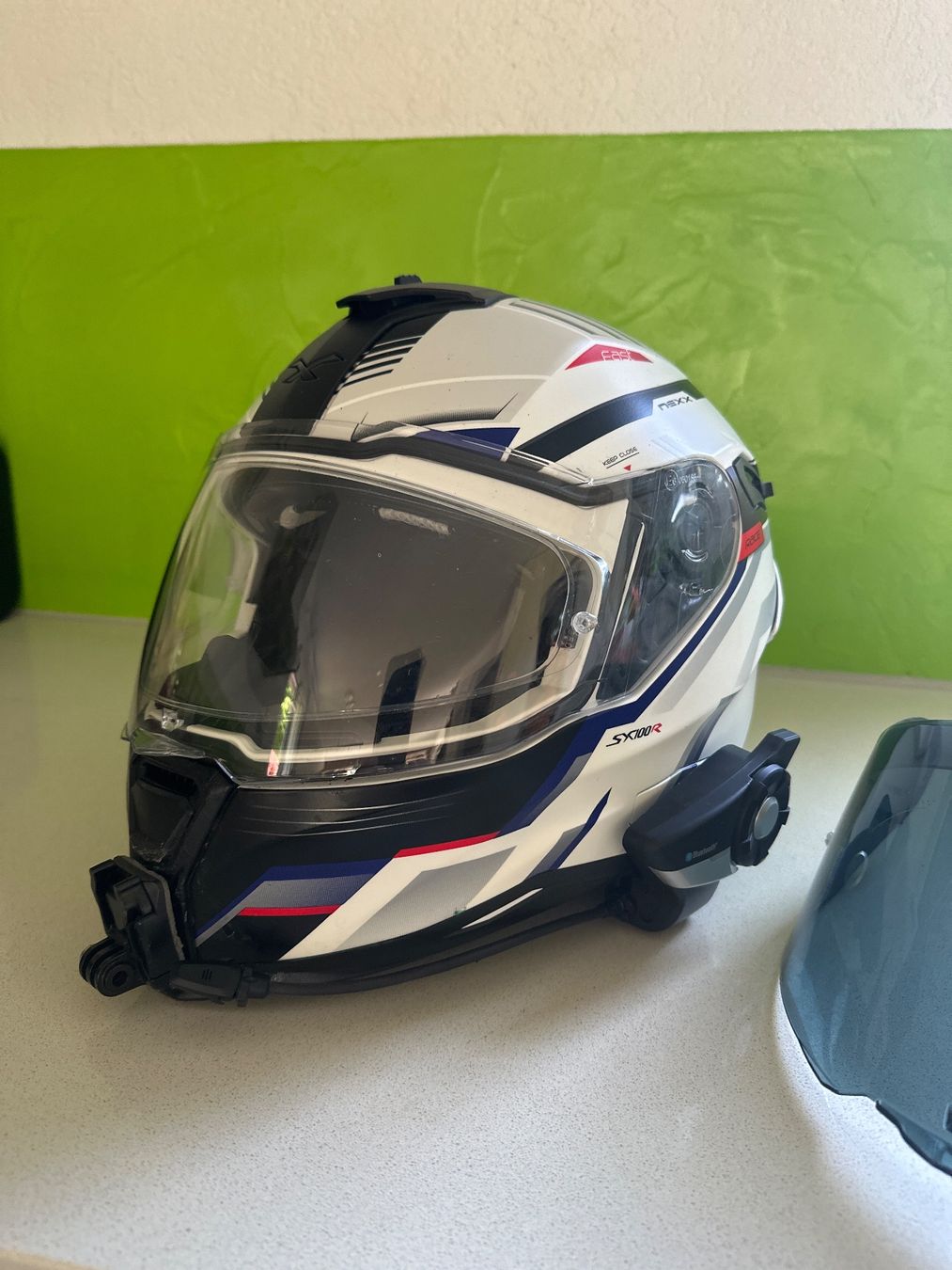 Nexx Caschi & visiere: Nexus SX100R inkl. Bluetooth Communication Device – Usato da Grüt (Gossau ZH) venduto da Frauzh
