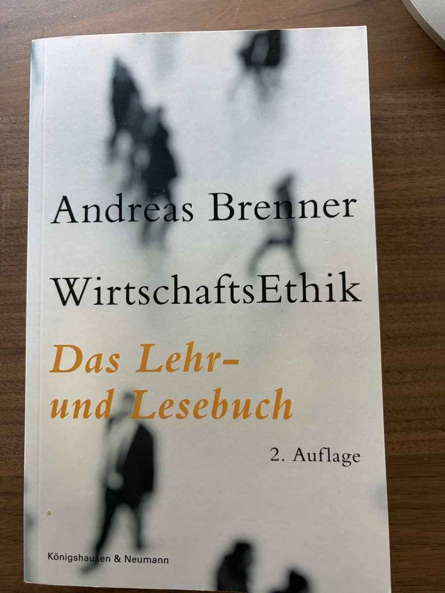 Libri: Buch WirtschaftsEthik – Nuovo (secondo la descrizione) da Ehrendingen venduto da sar_gk6n