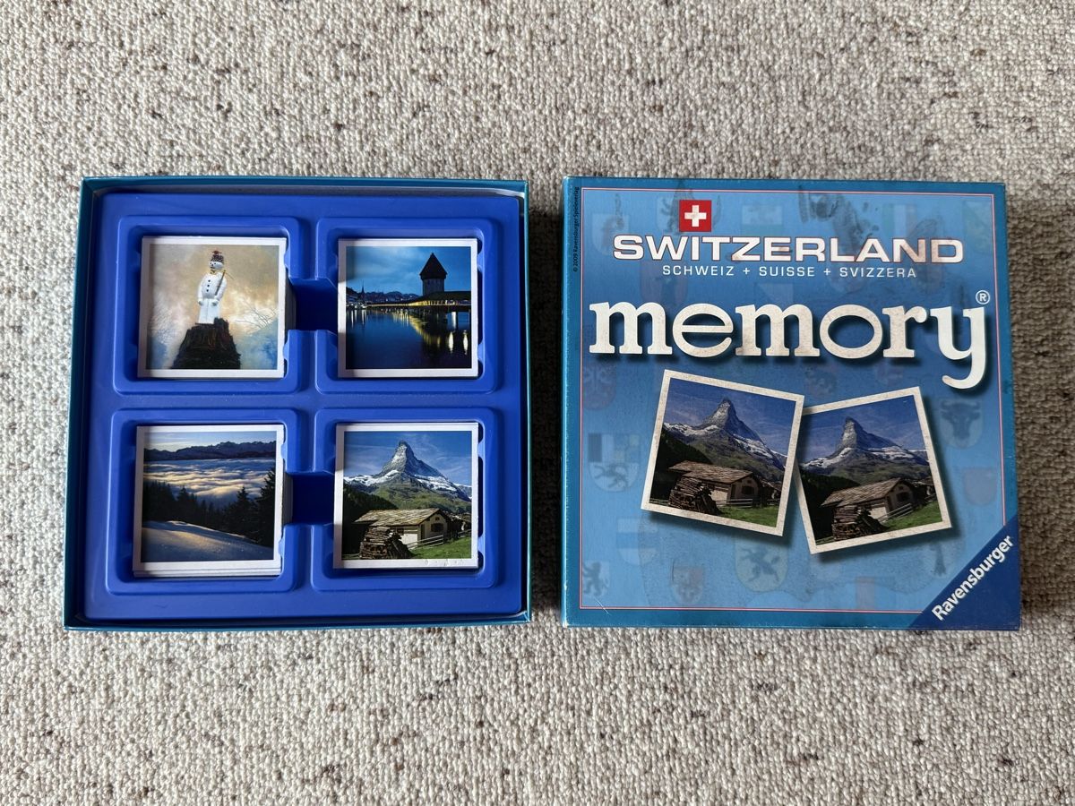 Ravensburger Giochi: RAVENSBURGER Schweiz Memory – Usato da Oberwil BL venduto da Wlucky02