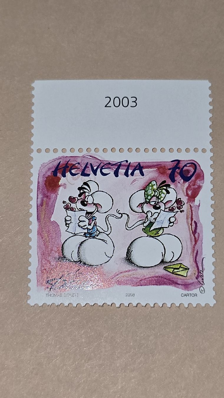Tutti i francobolli: Diddl  Sonder Briefmarken Schweiz – Nuovo (secondo la descrizione) da wallisellen venduto da funkelsternchen5 1