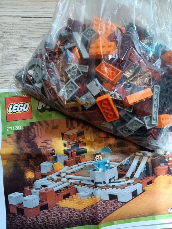 Lego Minecraft - 21130 - Nether-Eisenbahn (Gebraucht) in Schaffhausen ...