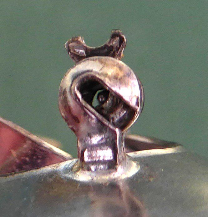 Spille & Fermagli: Silber Brosche 925 Silber um 1970 rhodiniert – Usato da Muri AG venduto da silvermouse007 4