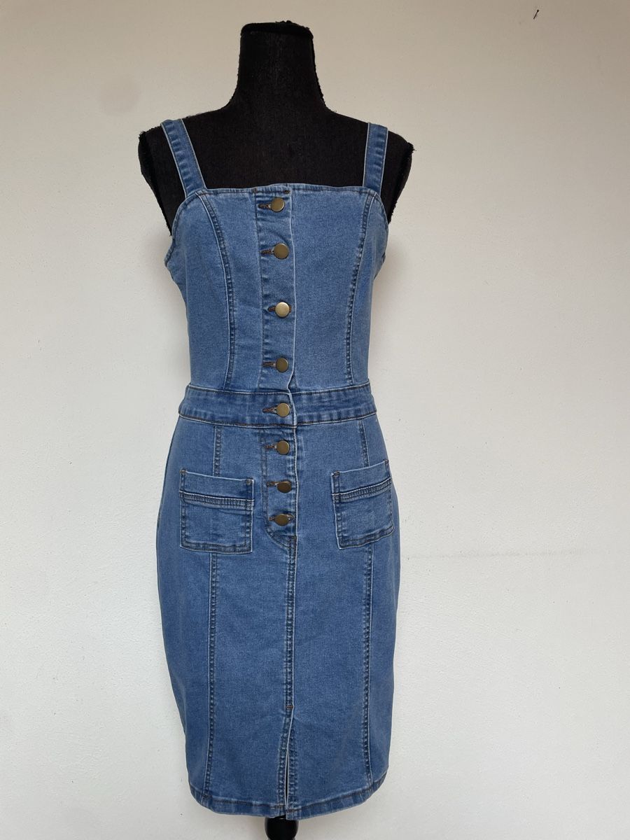 Vestiti: Elastisches Jeanskleid – Nuovo (secondo la descrizione) da Sigriswil venduto da ck56