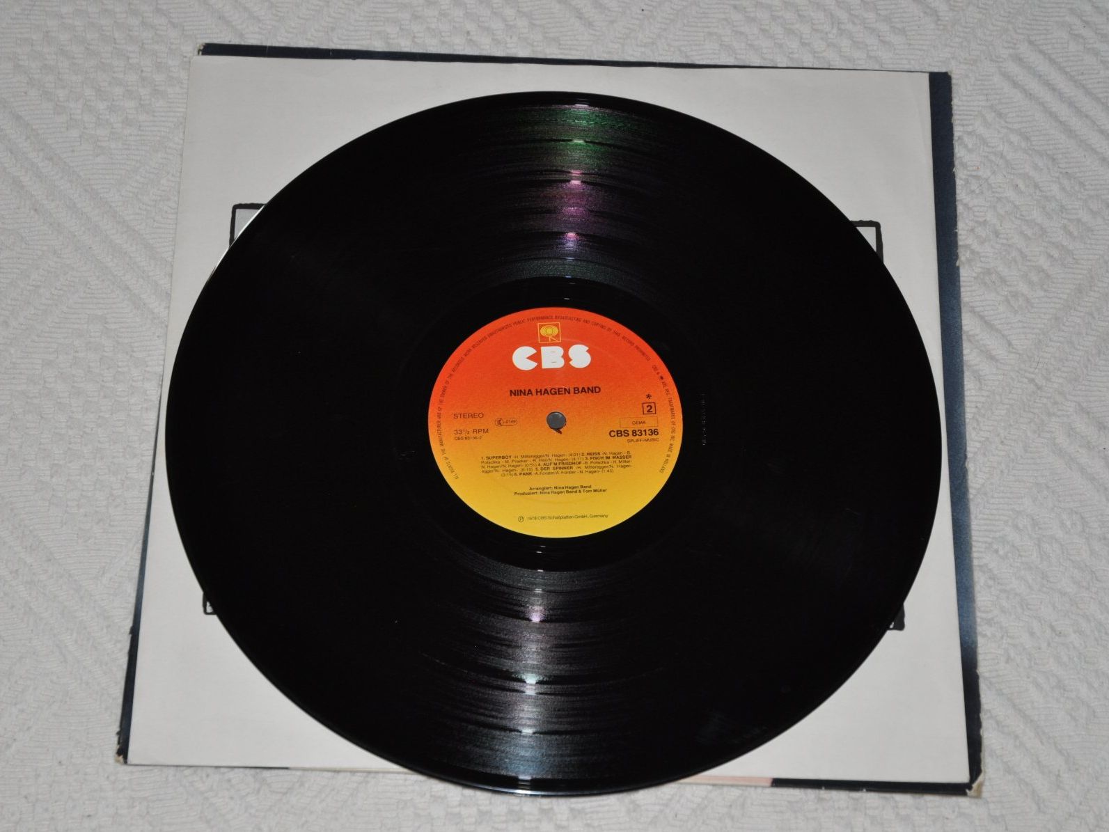 Dischi in vinile: LP Nina Hagen Band – Usato da Boll venduto da Theodora15 5
