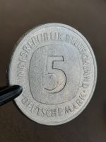 5 Mark 1980 Fehlprägung ohne Buchstabe "Sammelstück"
