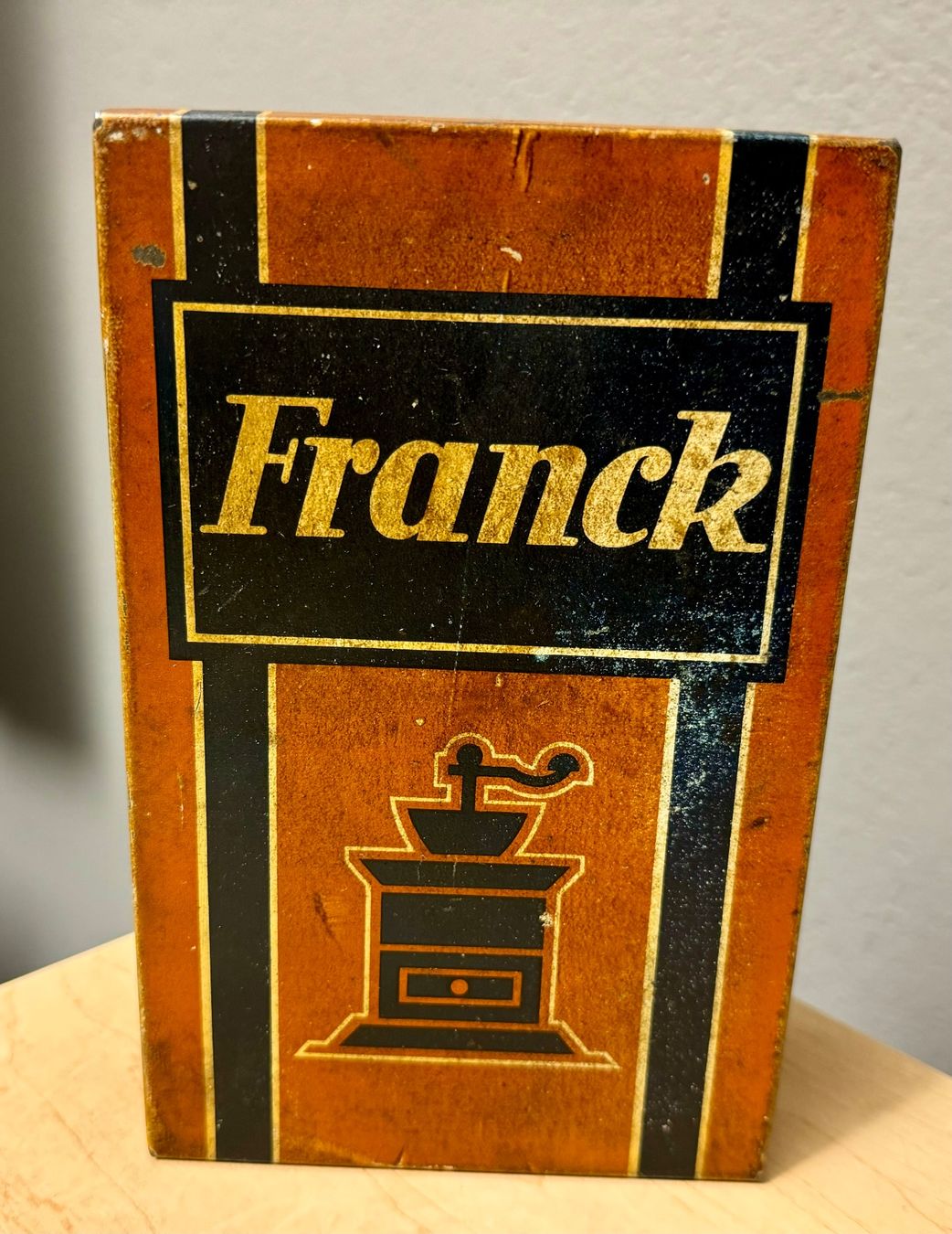 Barattoli: Alte Blechdose FRANCK Kaffeezusatz Cichorie – Usato da Rothrist venduto da Luckywinner