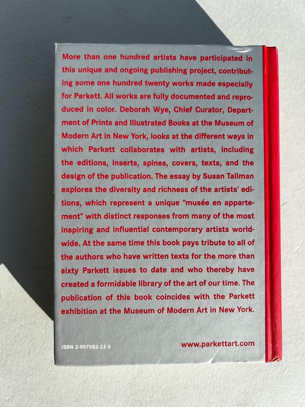 Libri: Parkett: Collaborations & Editions since 1984 Buch – Usato da Zürich venduto da Coffeetable88 3