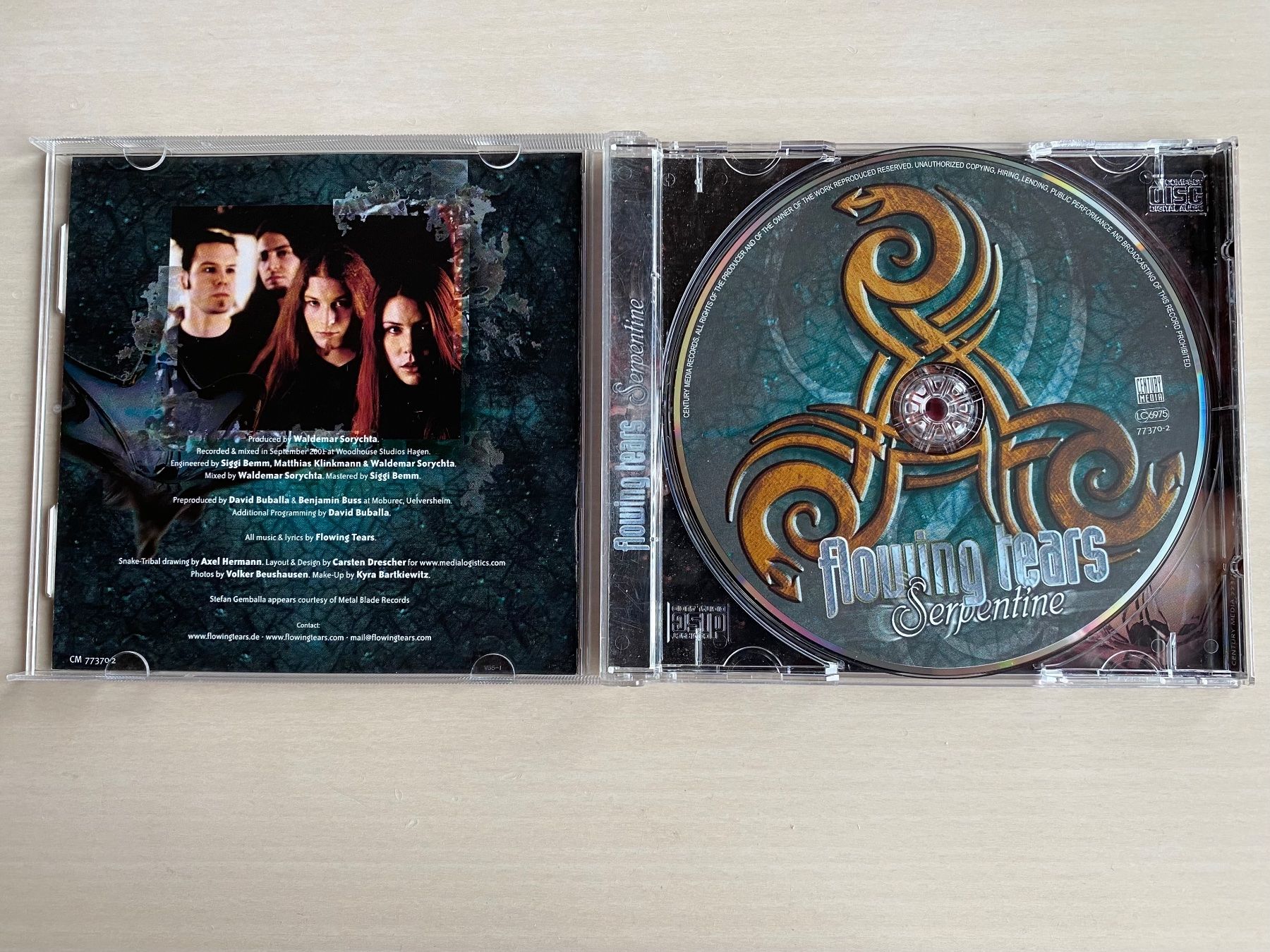 CDs: Flowing Tears - Seprentine – Gebraucht aus Oberried Brienz von Chyara 2
