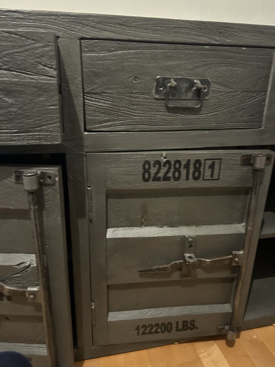 Buffets: Wolfmöbel Sideboard Container Design Grey Used Condition – D'occasion à Stäfa par mic.walo 4