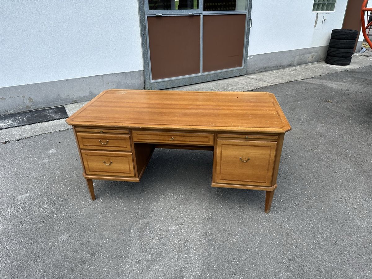 Scrivanie: Schreibtisch Holz mit Schubladen – Usato da Schwende venduto da weesli